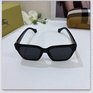 Burberry Black Square Check Sunglasses
